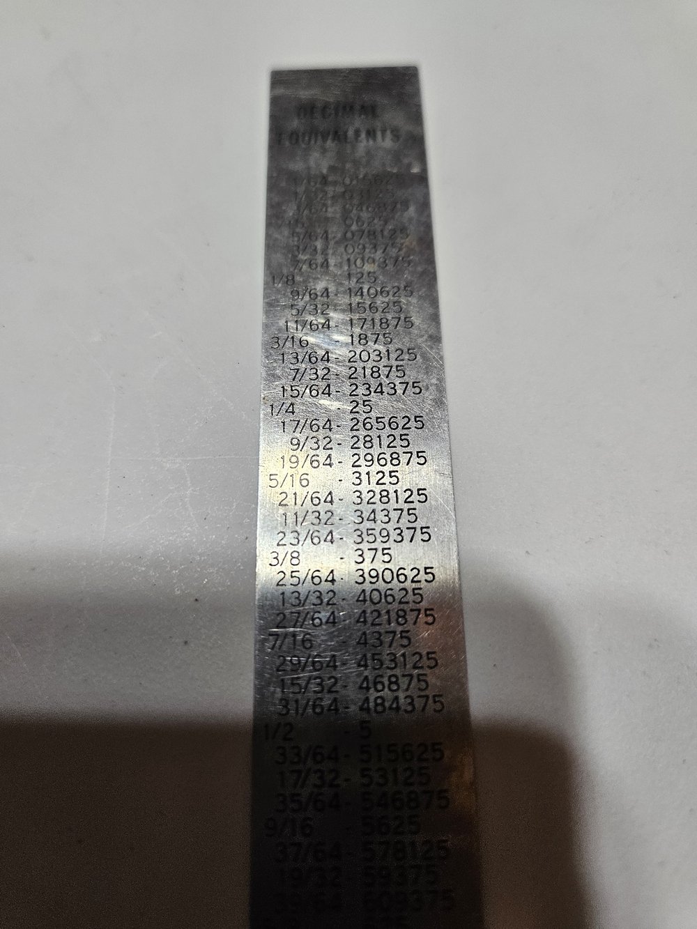 Vintage 6 Inch Stainless Steel Ruler - Picture 5 of 7